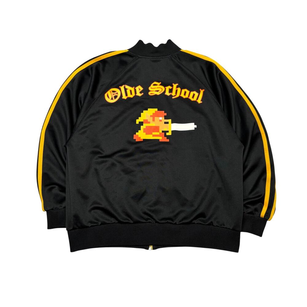 Vintage 2004 Nintendo Zelda Olde School Link Pixel Track Jacket Men's Large